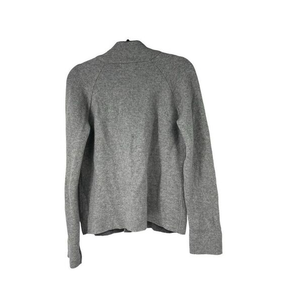 Chiaramente Gray Wool Blend Single Hook‎ Closure Cardigan Sweater Sz M Women’s - Picture 2 of 9